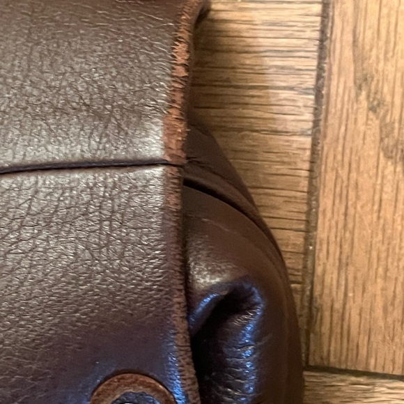 Bottega Veneta CHOCOLATE Brown leather bag with woven straps. Stunning! - Picture 5 of 13